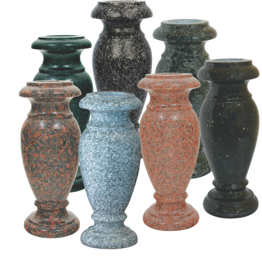 Granite Vases 4x10