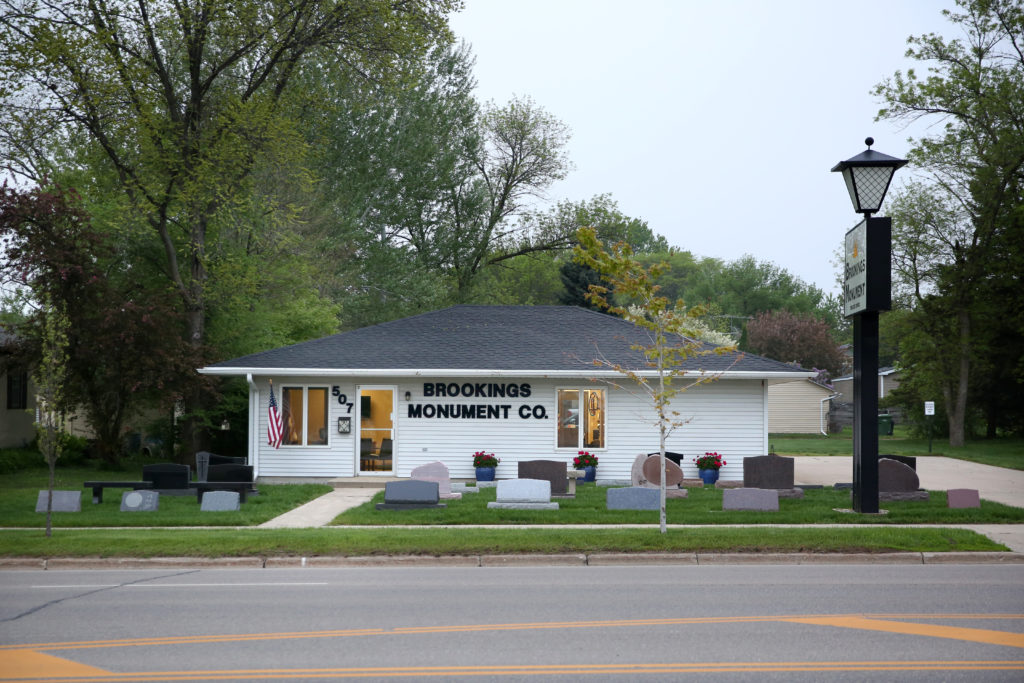 Brookings Monument Exterior May 2020