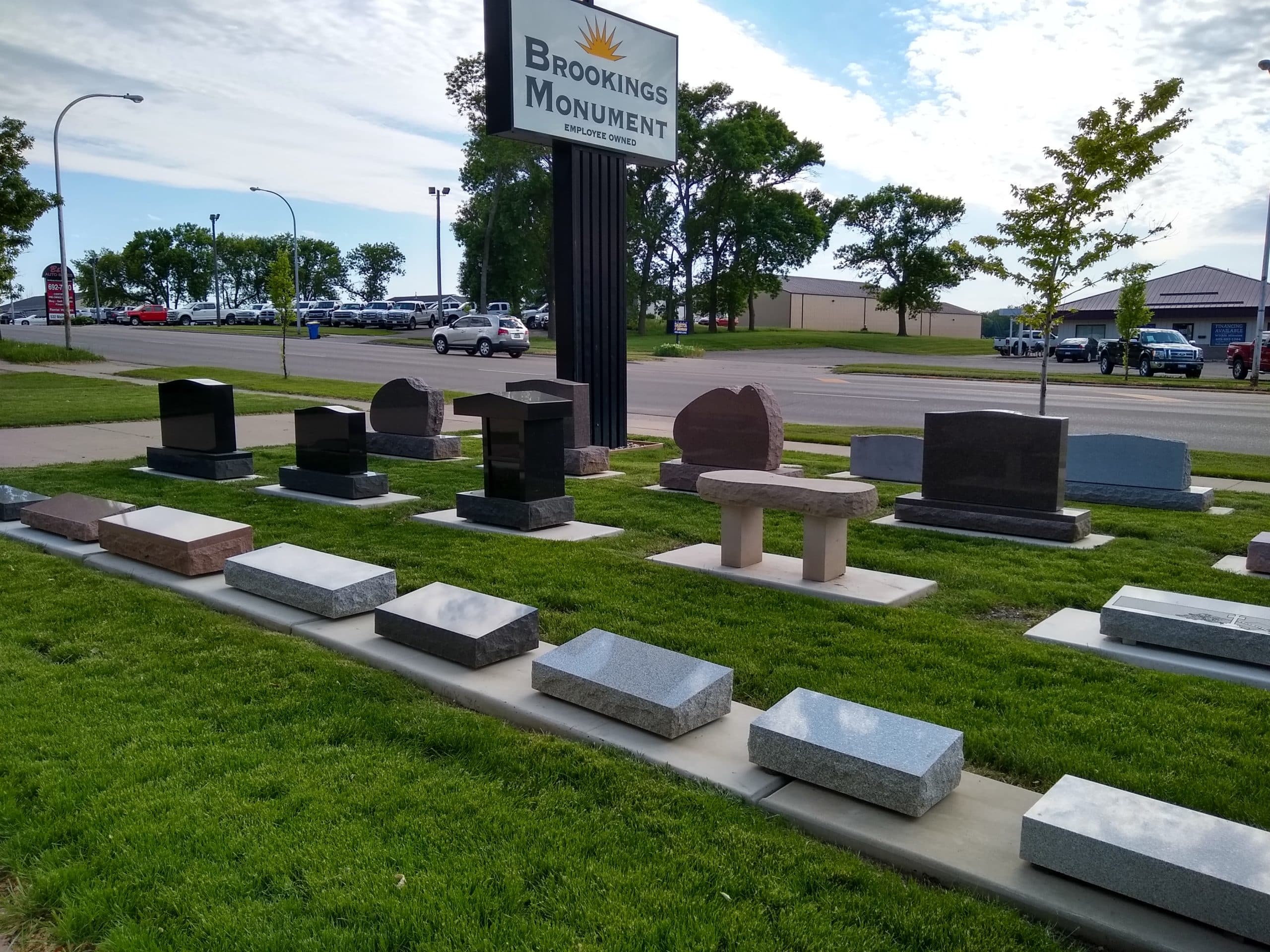 Brookings Monument Exterior