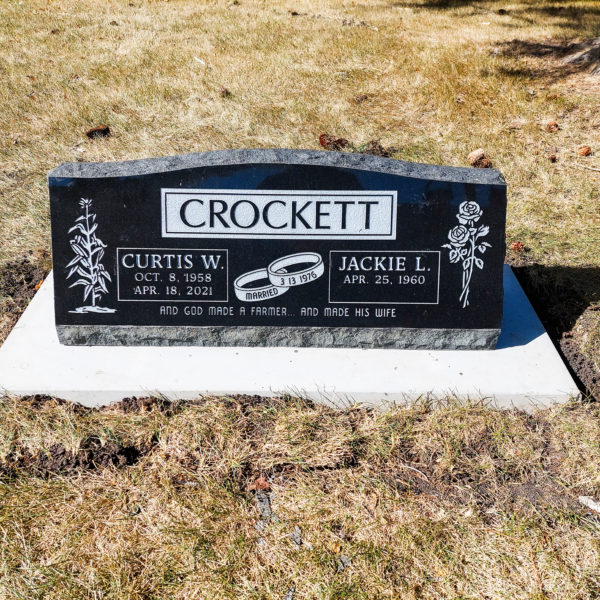Slant Crockett Ref. #SO4947 Jet Black