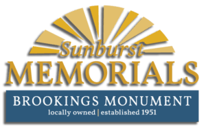 Sunburstmemorials Brookingsmonuent Logo Shadow