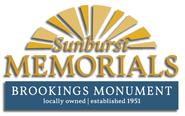 Sunburstmemorials Brookingsmonuent Logo Shadow