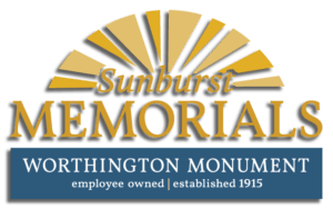 Sunburstmemorials Worthingtonmonument Logo Shadow