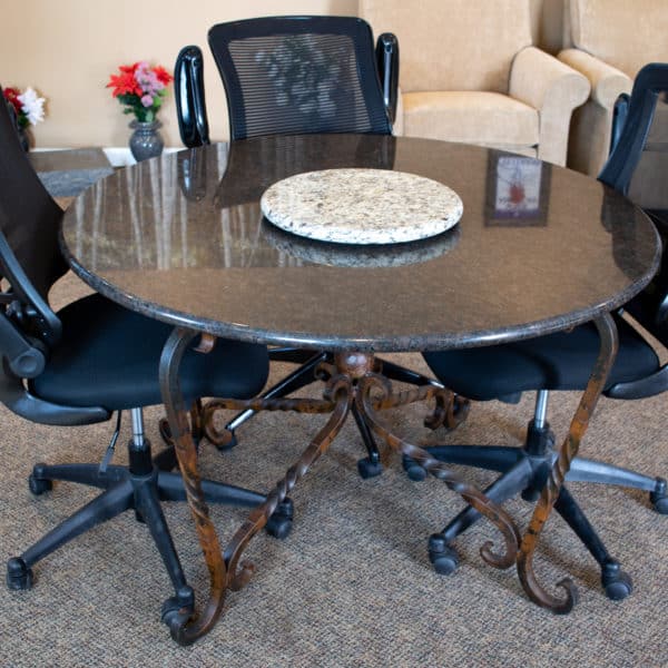 Granite conference table